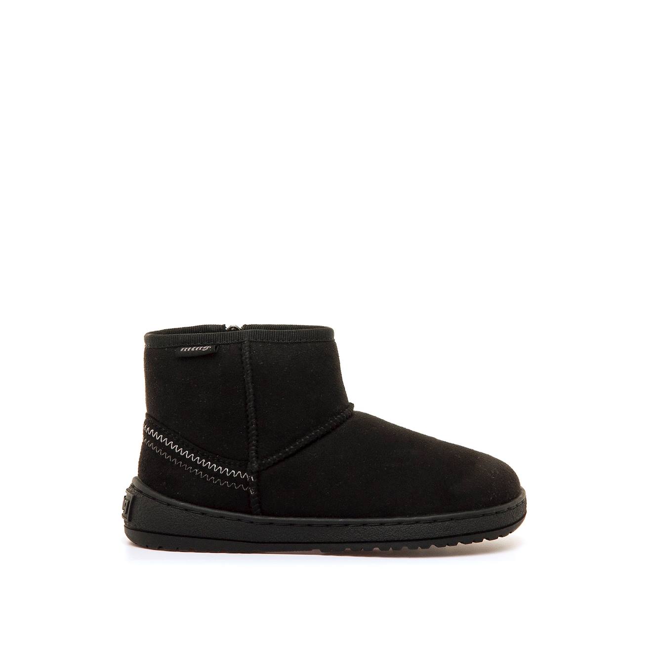 Bottines Filles Synthétique Fermeture Éclair Barefoot Black Bottines Filles Synthétique Fermeture Éclair Barefoot Black