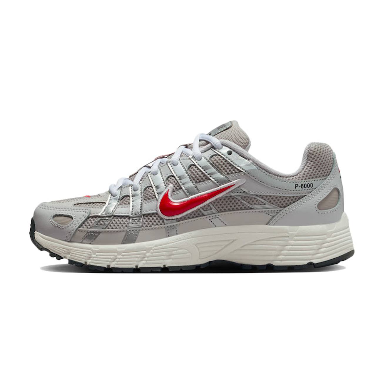 Baskets Garçon Confortable En Cuir Gris, Rouge Baskets Garçon Confortable En Cuir Gris, Rouge