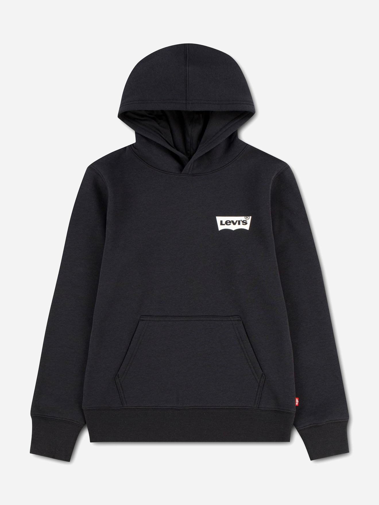 Sweat Garçon À Capuche Noir Sweat Garçon À Capuche Noir