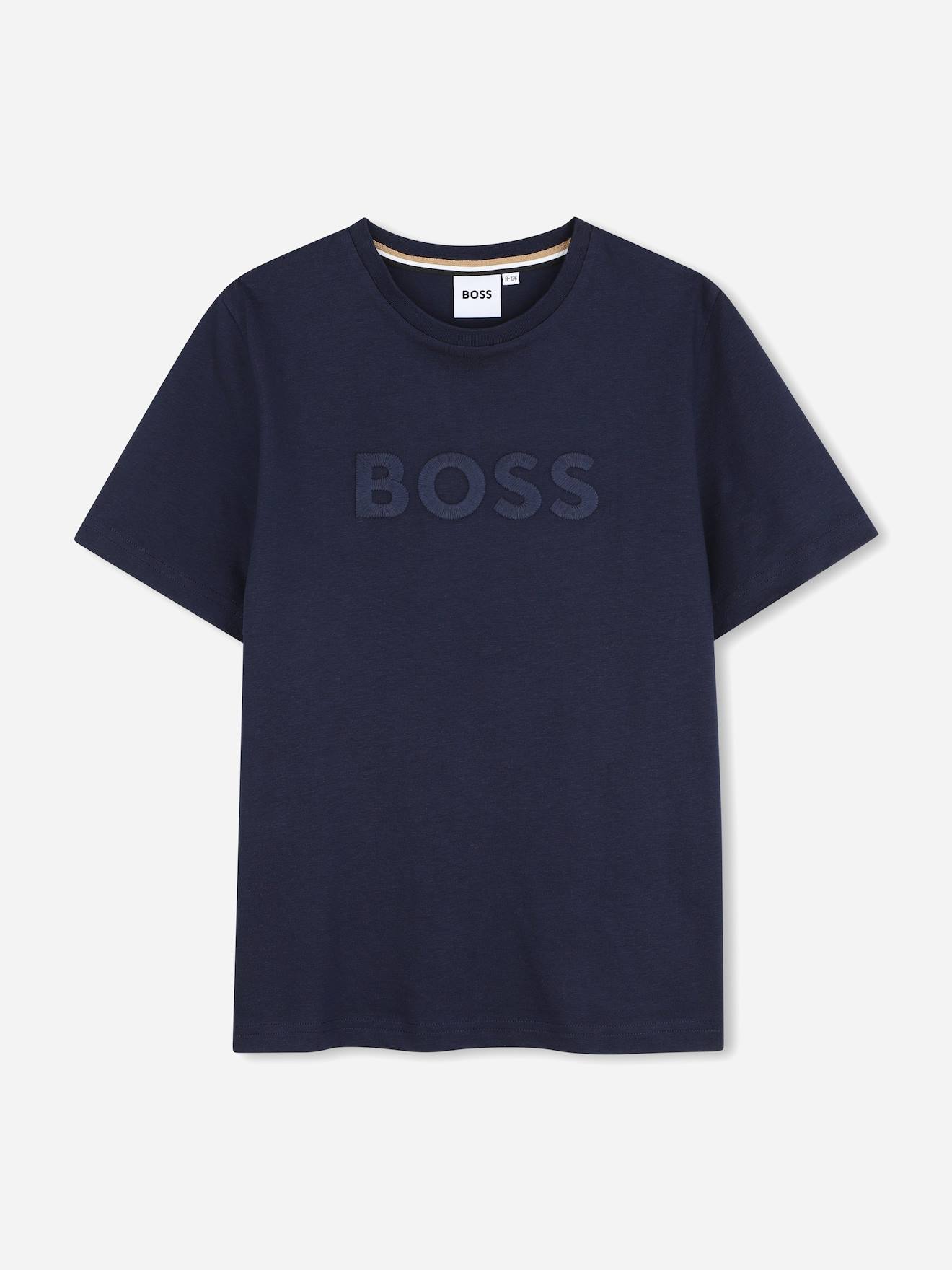 T-shirt Garçon Col Rond Bleu Cargo T-shirt Garçon Col Rond Bleu Cargo