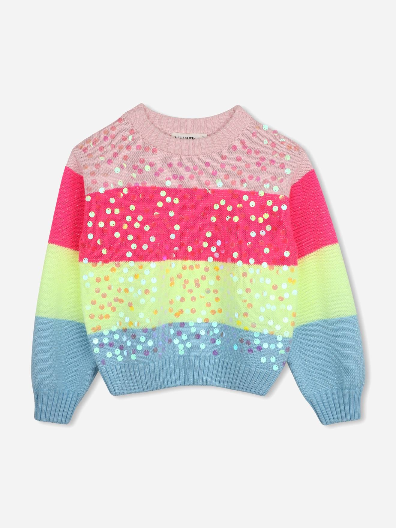 Pull Col Rond Multicouleur Pull Col Rond Multicouleur