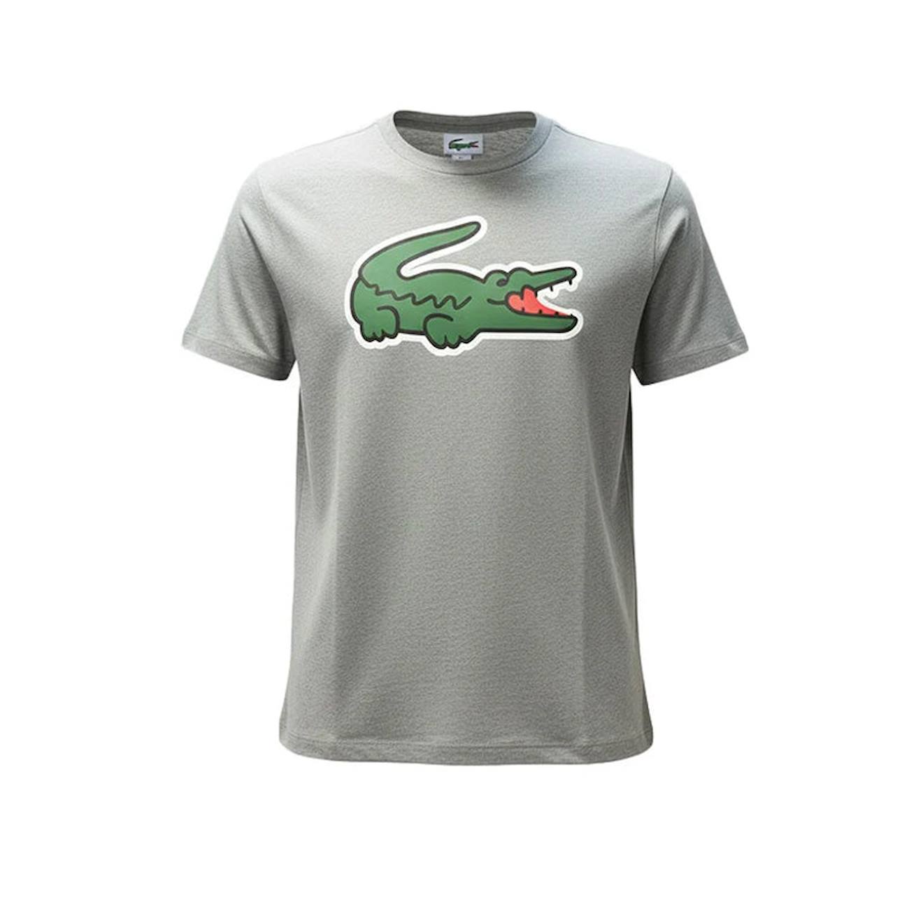 Tee-shirt Enfant En Coton Gris Chiné
