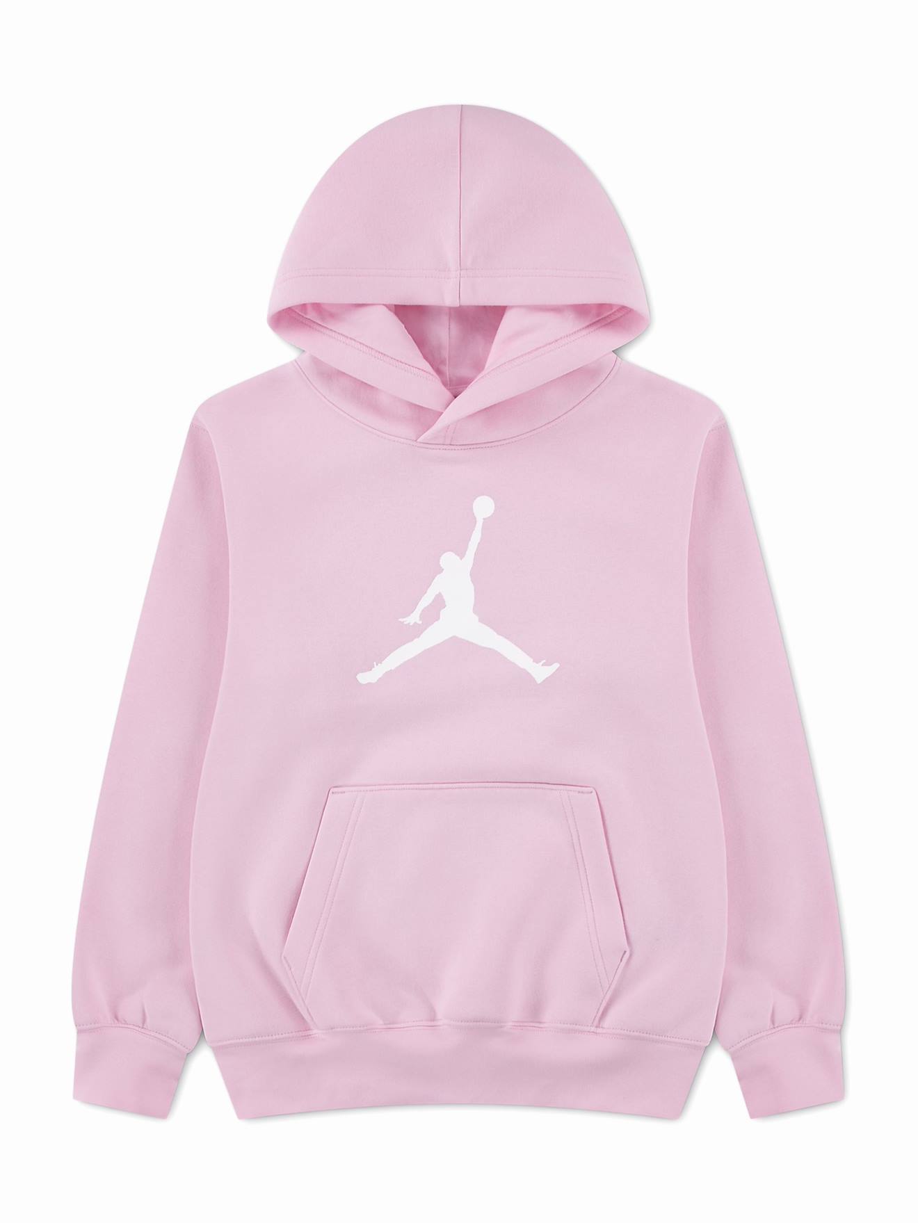 Sweat Fille À Capuche Rose / Blanc Sweat Fille À Capuche Rose / Blanc