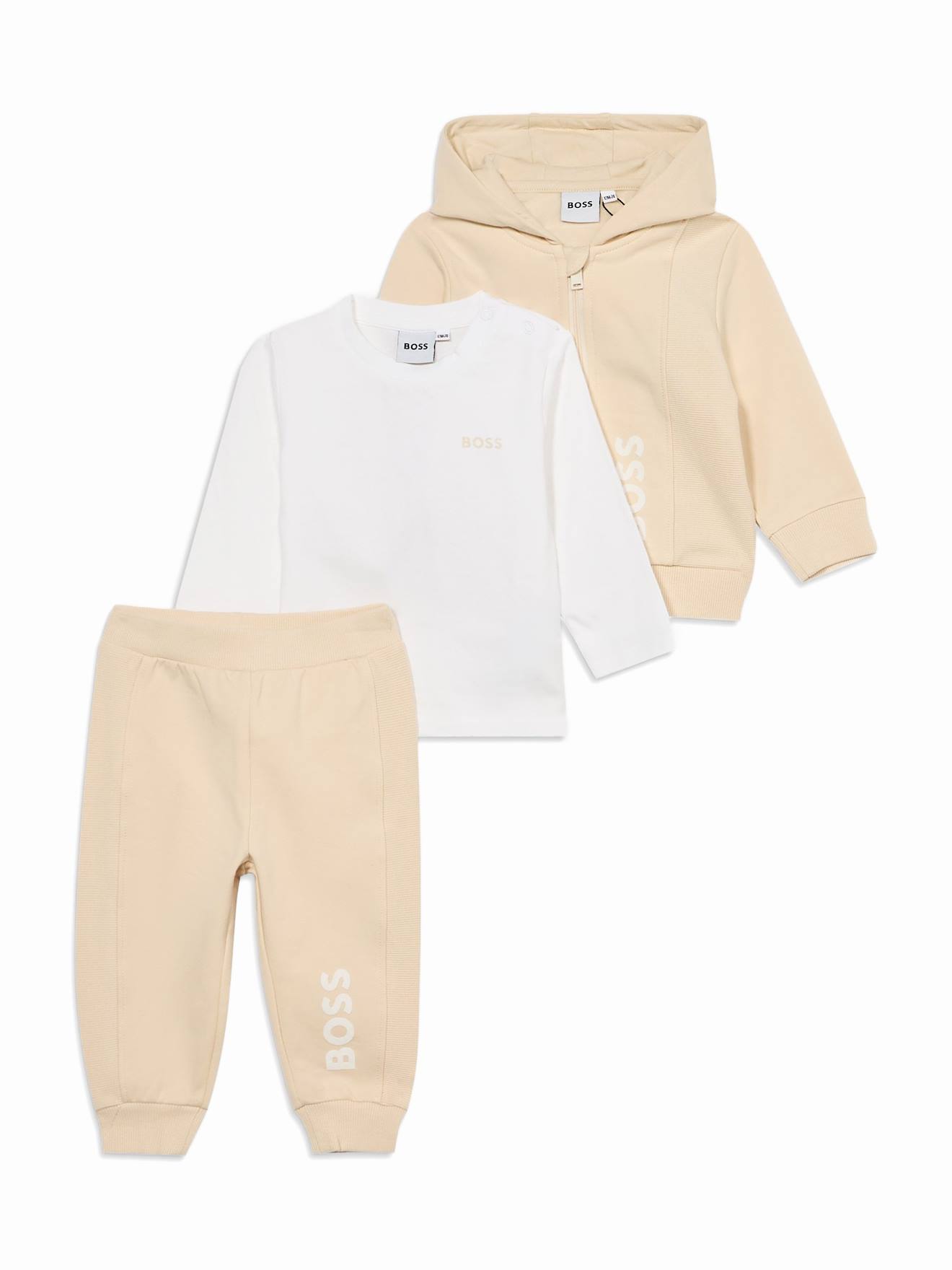 Ensemble Garçon 3 Pièces Beige