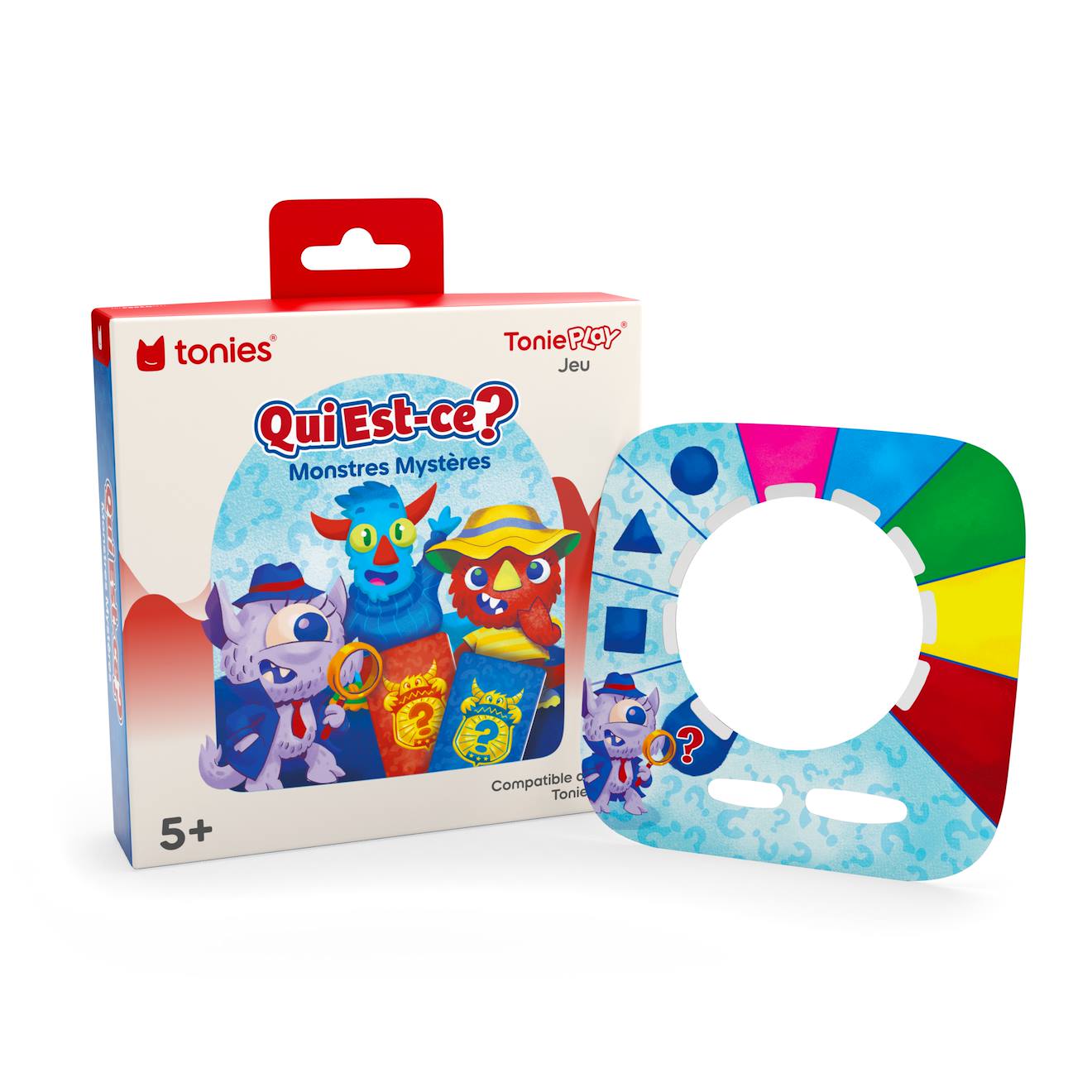 Tonies Jeu Tonieplay Hasbro - Qui Est-ce ? Monstres Mystères , Compatible Avec La Toniebox 2, Jeu 3 À 9 Ans, Boîte À Histoires Et Contrôleur Tonieplay Vendus Séparément Multicolore
