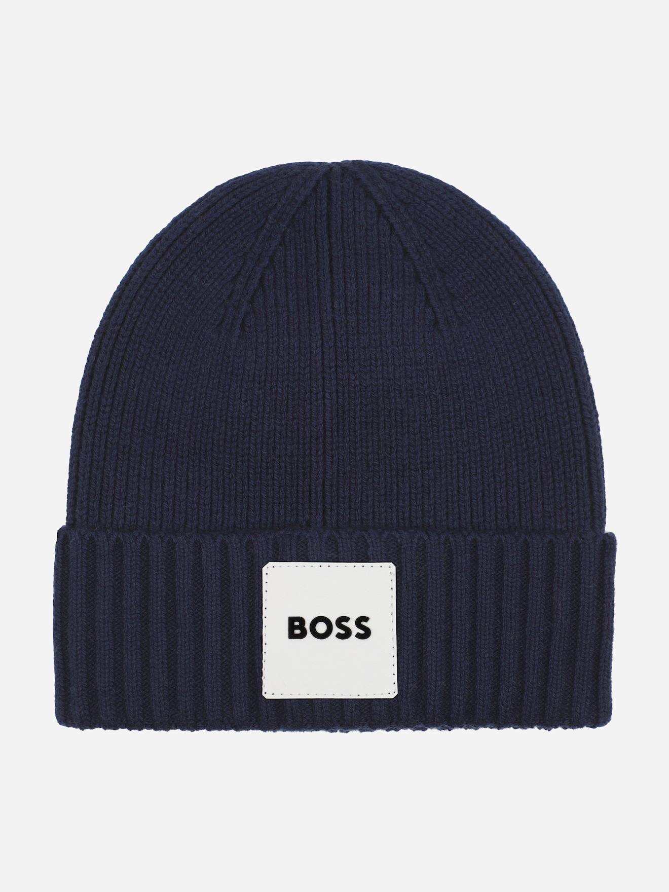 Bonnet En Maille Bleu