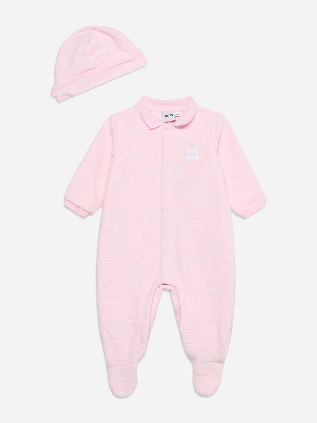 Combinaison Fille Avec Bonnet Rose Clair Combinaison Fille Avec Bonnet Rose Clair