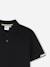 Polo garçon col classique Blanc+Noir 5 - vertbaudet enfant 