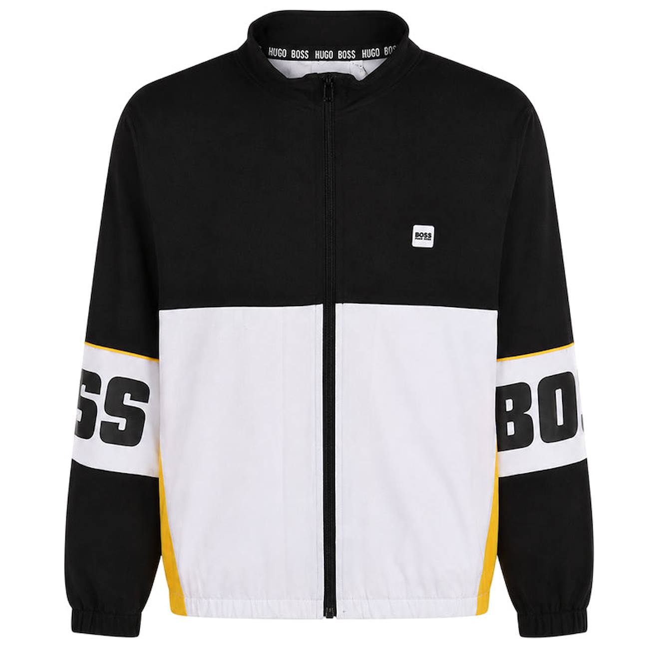 Veste De Survêtement Garçon Noir, Blanc, Jaune