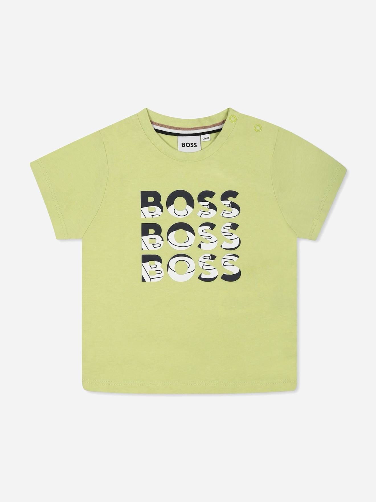 T-shirt Col Rond Jaune / Vert T-shirt Col Rond Jaune / Vert