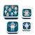 Lot de 4 boîtes à goûter Jaune+Kaki+Princesses+Robot+Rose+Rose, rouge, violet+Vert de gris 19 - vertbaudet enfant 
