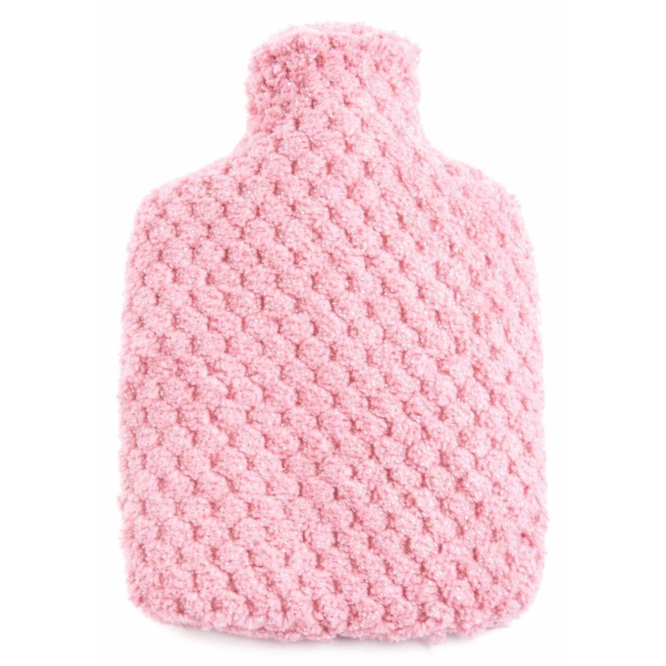Bouillotte Micro-ondes Rose Pailleté