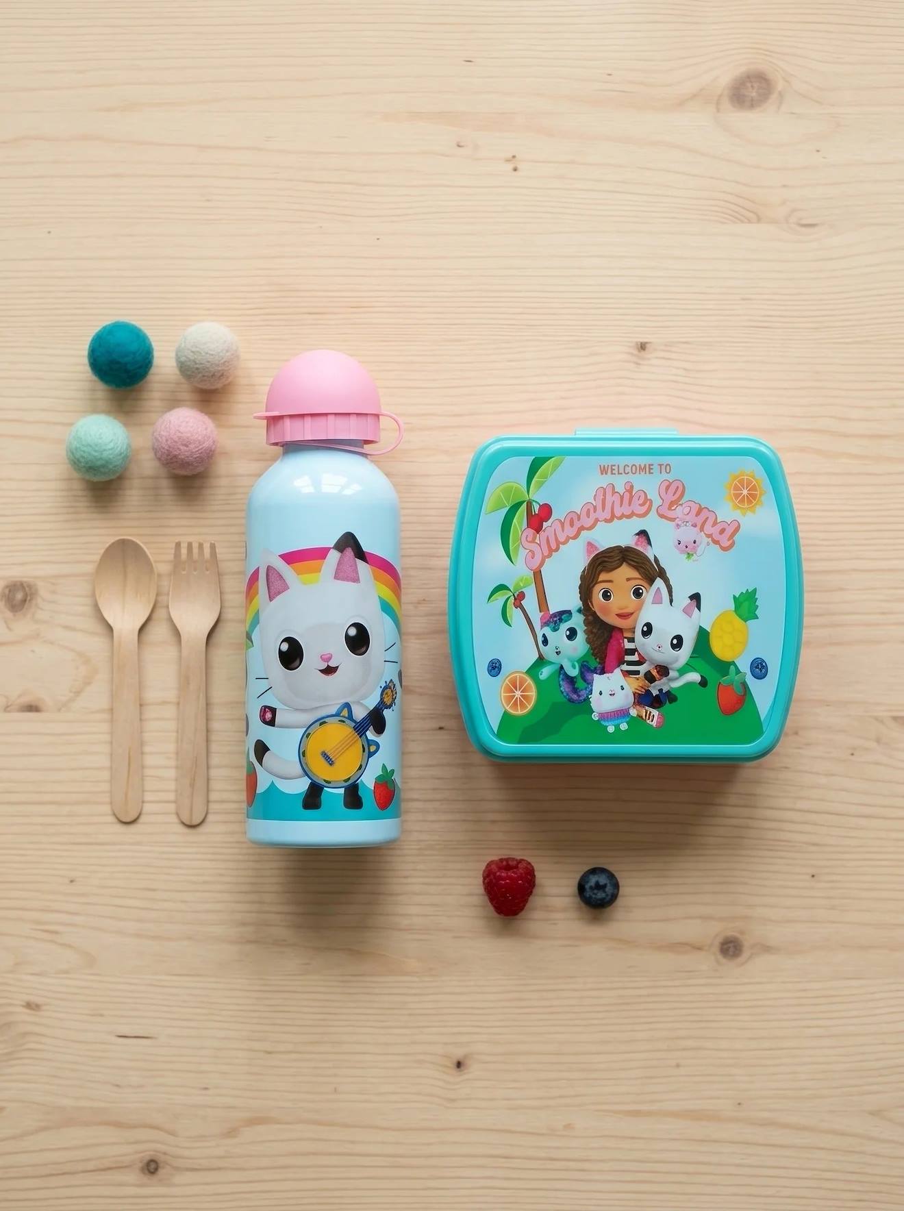 Boîte À Sandwich Et Gourde 400 Ml Gabby's Dollhouse Multicolore