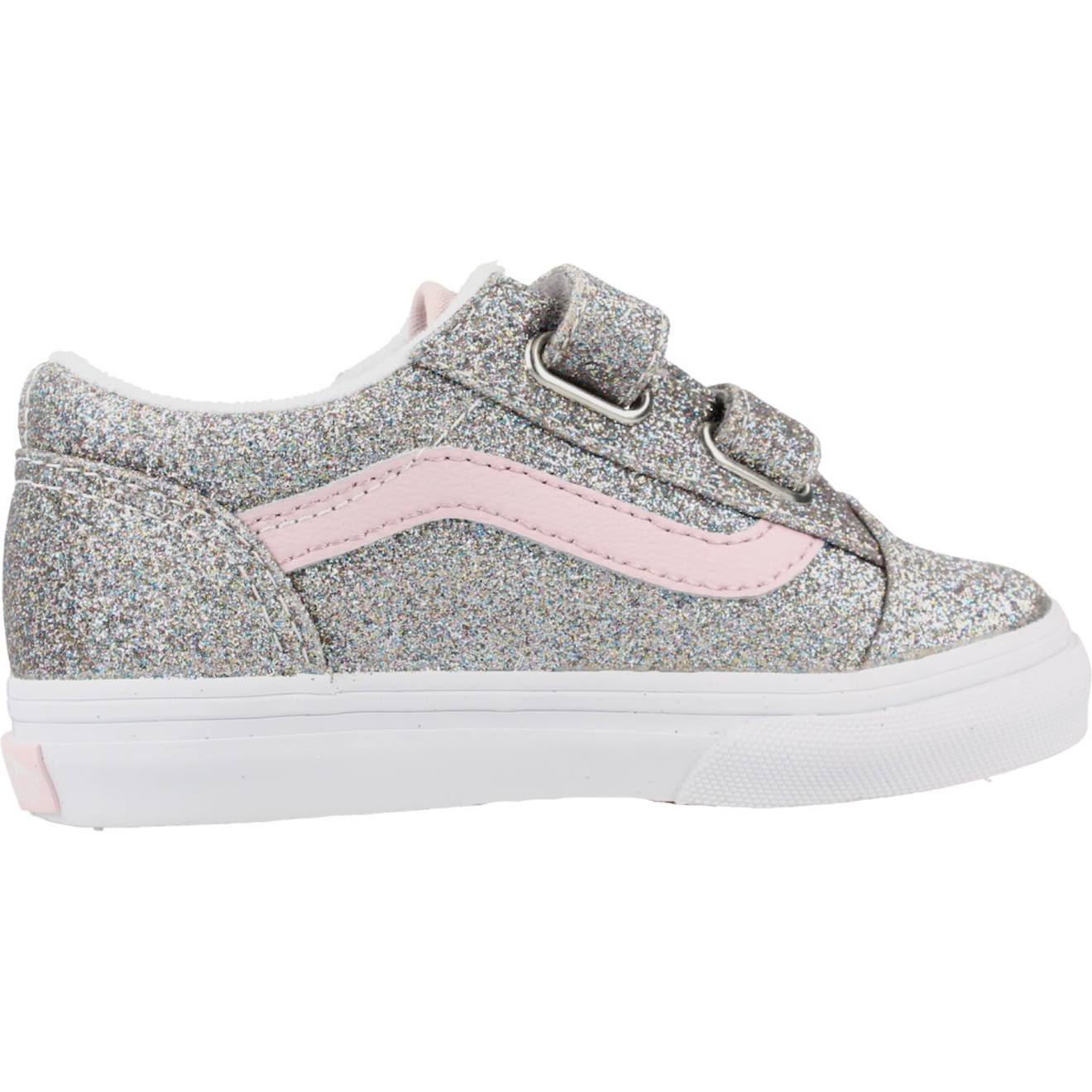 Baskets Enfant Fille Argent Hn31