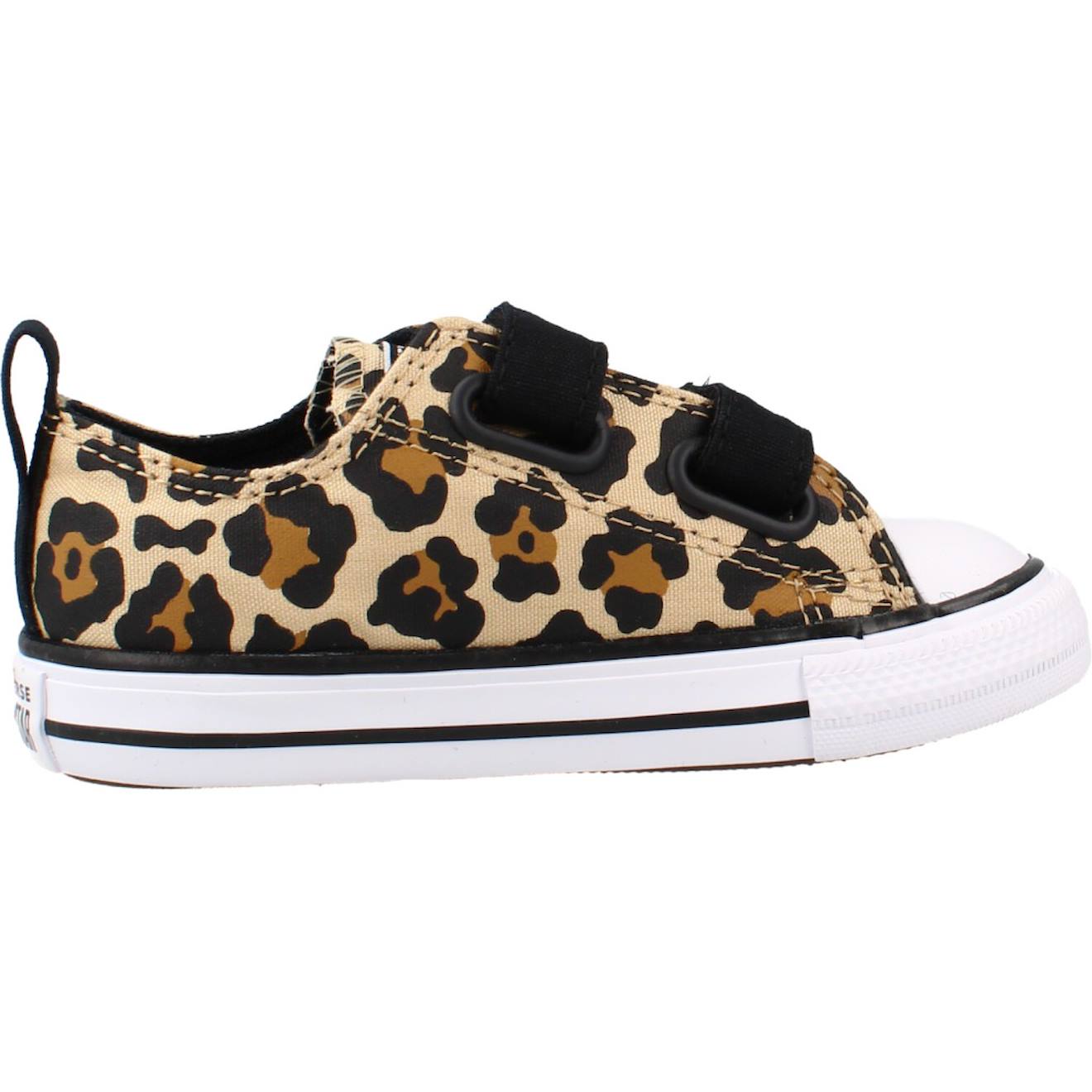 Baskets Bébé Fille En Textile Imprimé Animalier Blkhny