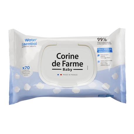 Corine De Farme - Lingettes Change Water Essential Multicolore