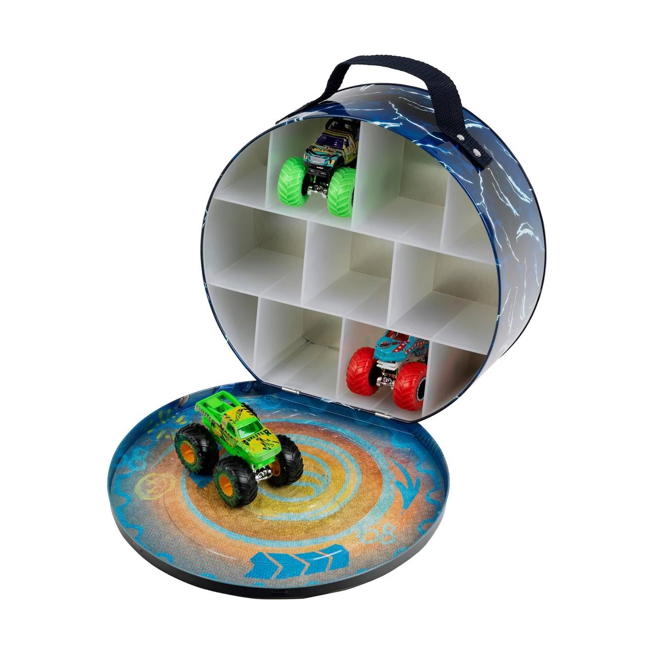 Hot Wheels Valise Pour Vélo Monster Truck Multicolore