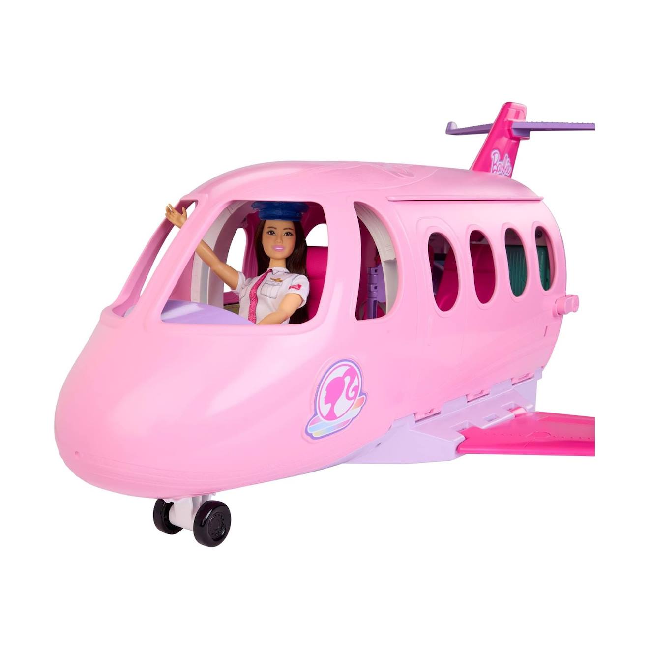 Barbie Dream Land - Avion De Rêve Avec Microphone Fonctionnel Rose