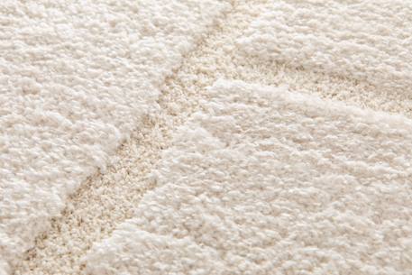 Tapis doux à relief en polyester recyclé murmure Blanc pur 5 - vertbaudet enfant 