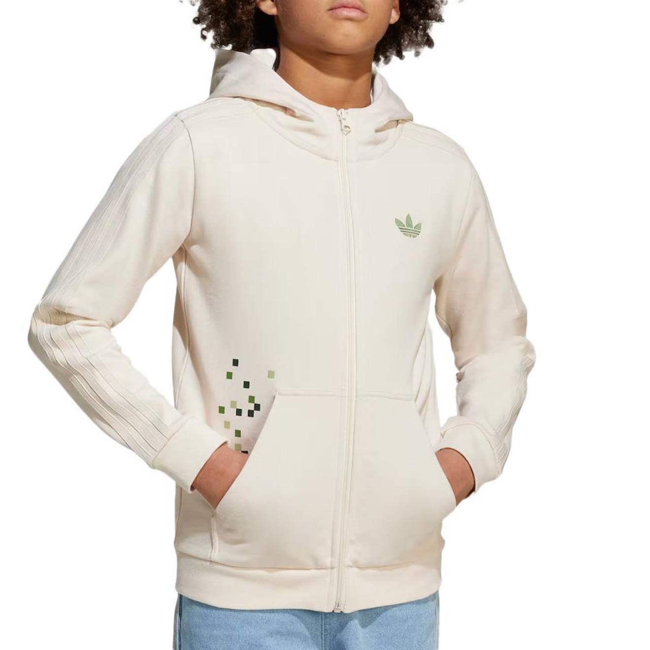 Sweat Enfant Fille Coton Beige