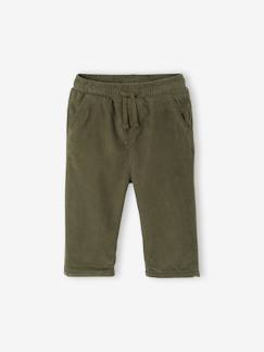 -Pantalon velours bébé garçon