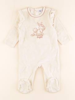 Pyjama velours - 6 mois  - vertbaudet enfant