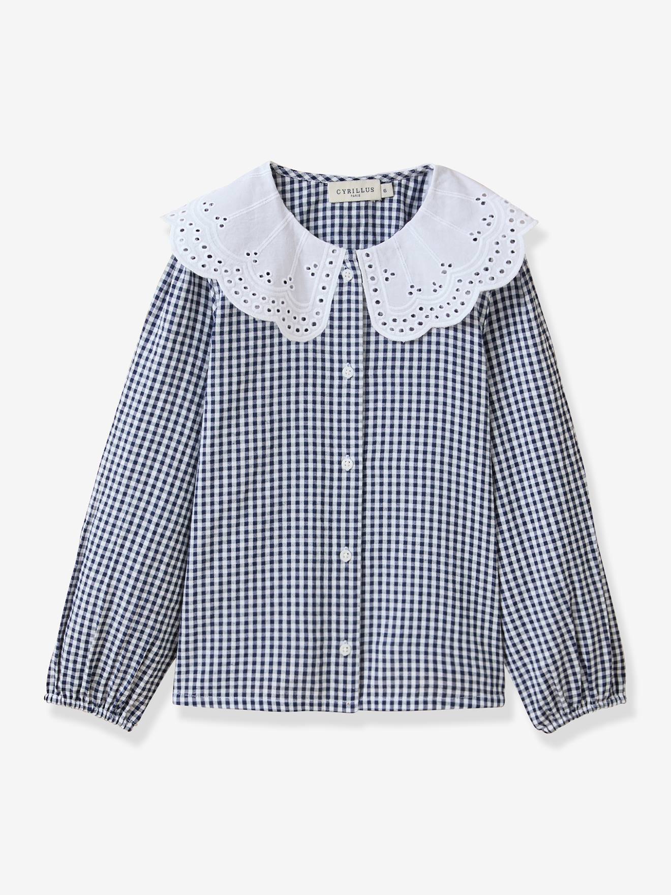 Chemise vichy bleu