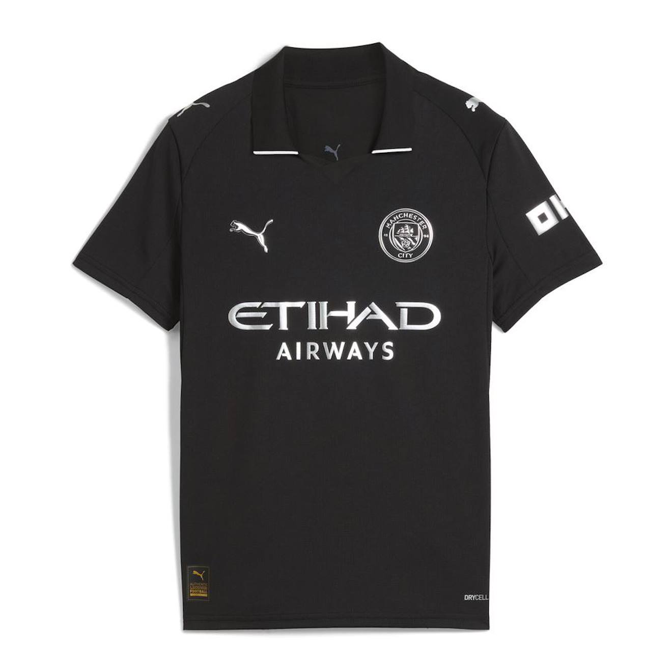 Maillot De Football Garçon Mcfc Away Noir