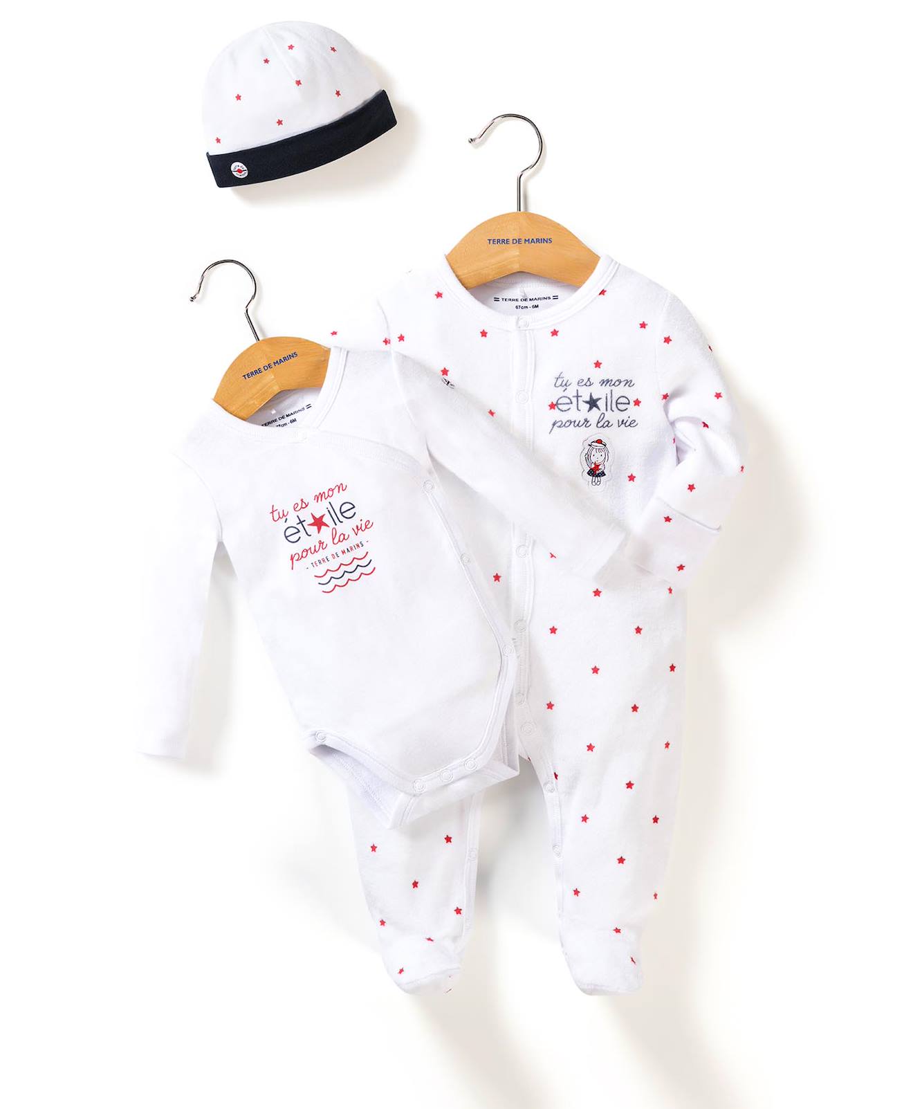 Ensemble Bébé 3 Pièces Bébé Fille Imprime Blanc Ensemble Bébé 3 Pièces Bébé Fille Imprime Blanc