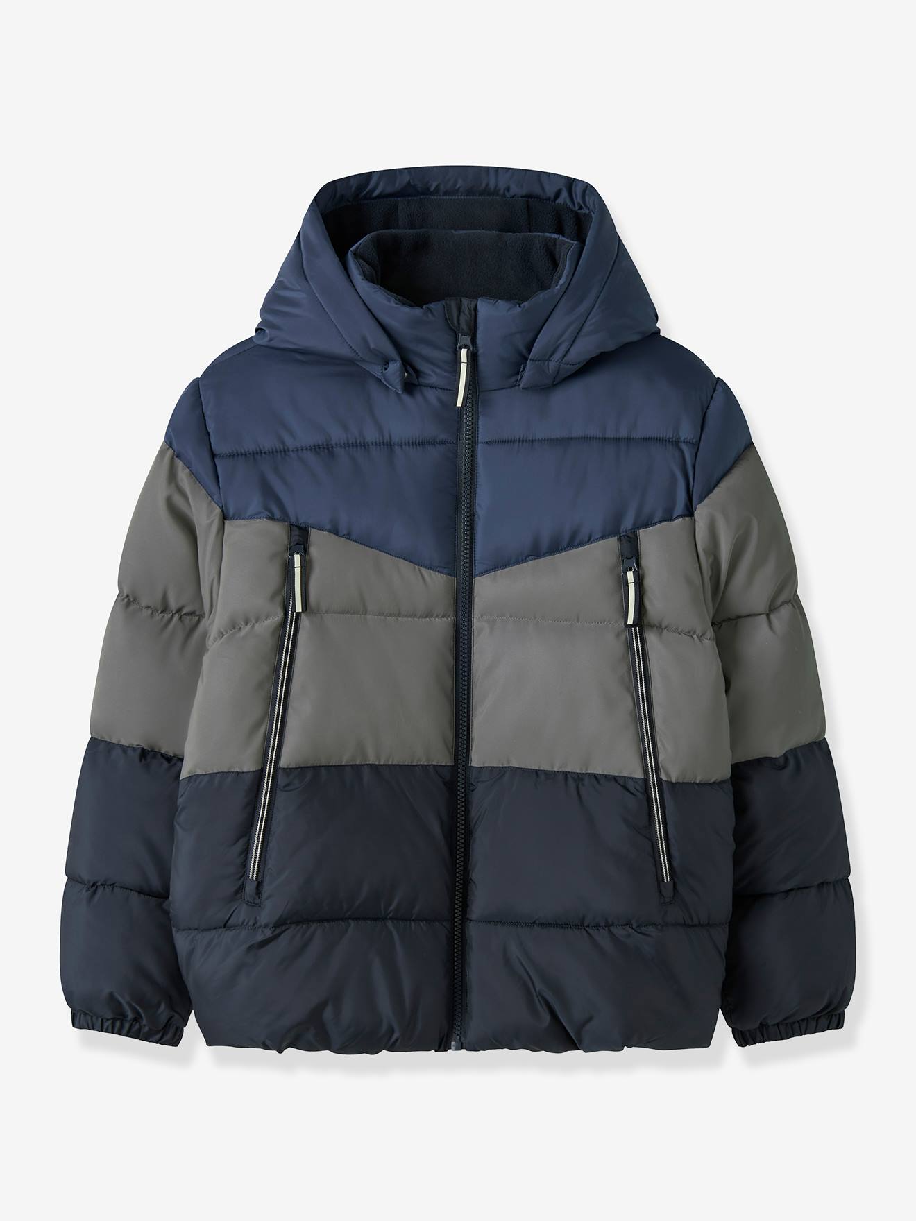 Veste matelassée avec détails réfléchissants garçon name it bleu foncé