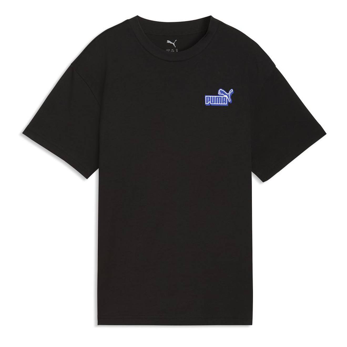 T-shirt Garçon Ess Logo Lab Relaxed Noir