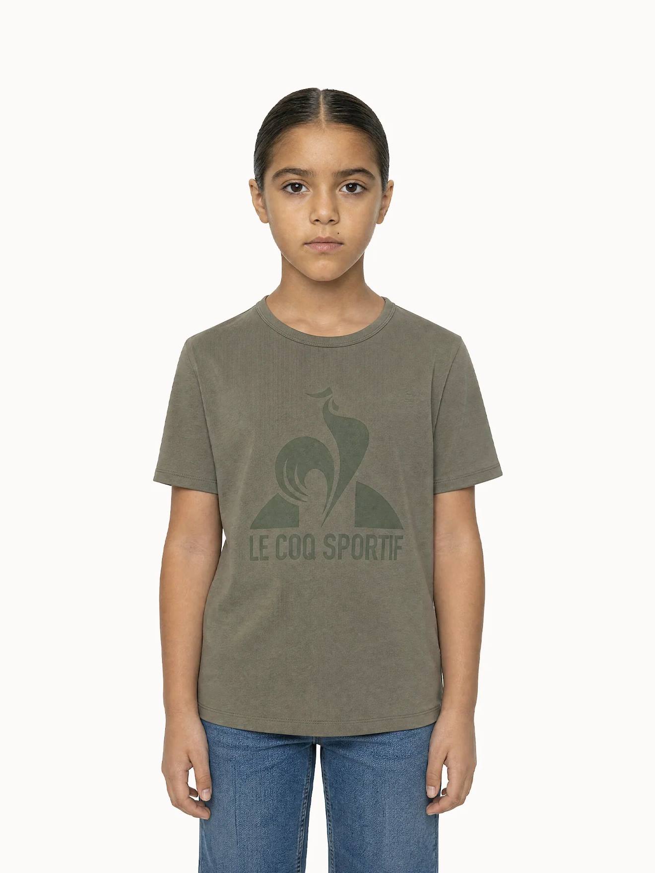 T-shirt Essentiel En Jersey De Coton Essentiels Kaki T-shirt Essentiel En Jersey De Coton Essentiels Kaki