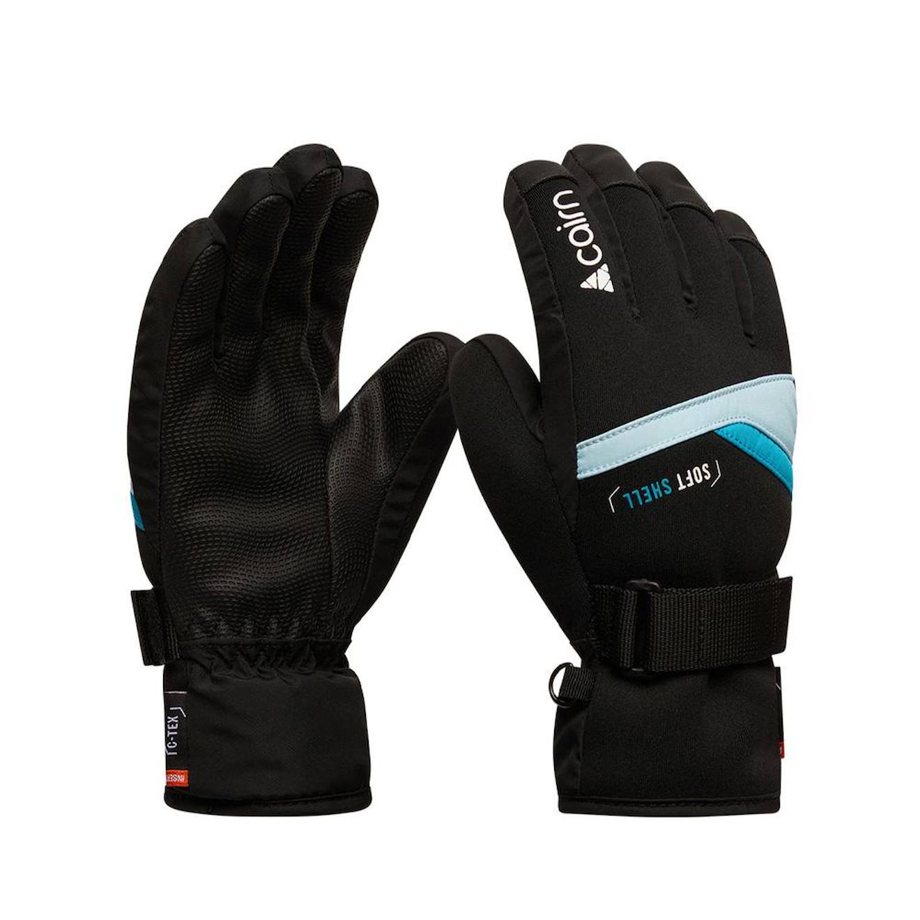 Gants De Ski Garçon/fille Styl Noir