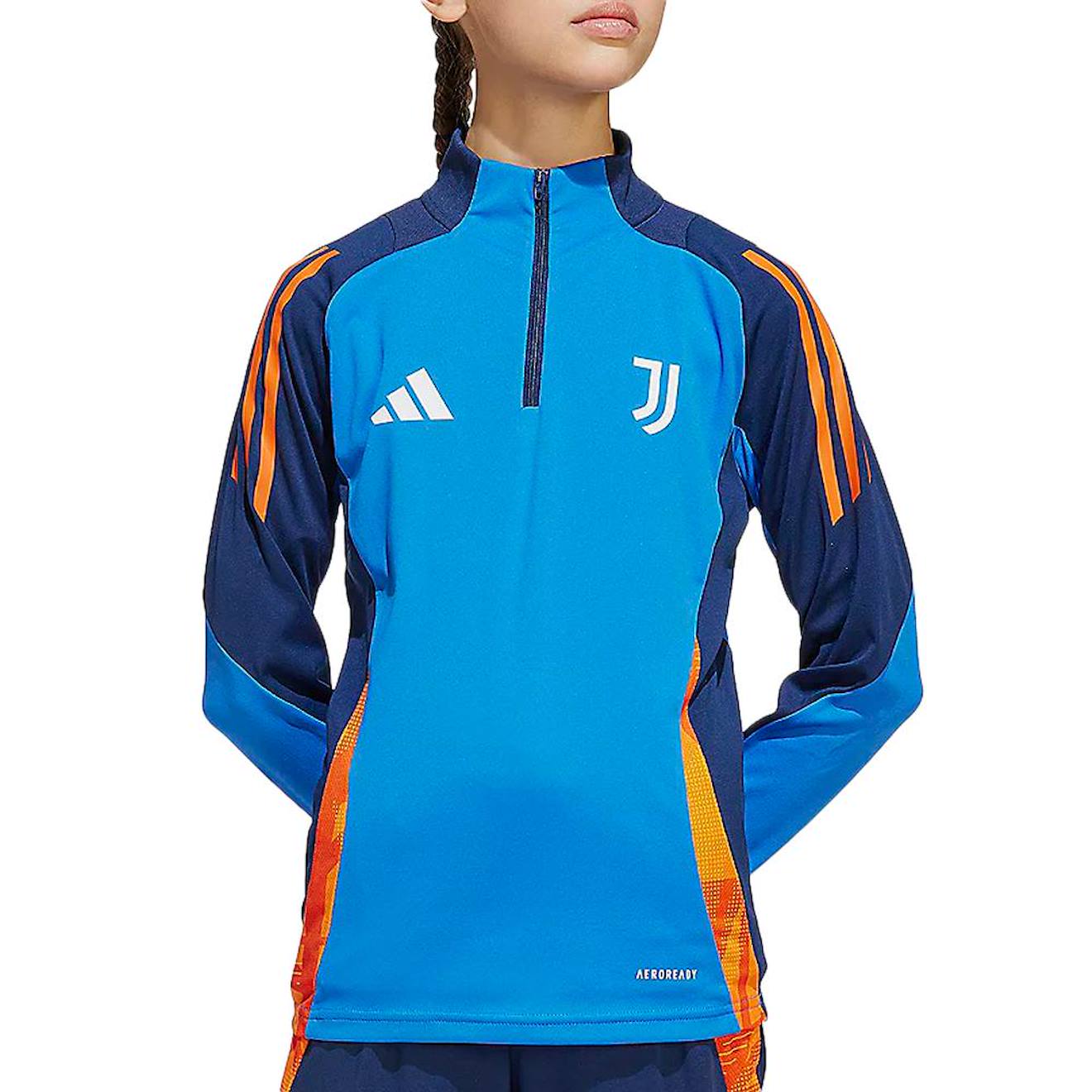 Haut D'entraînement Enfant Fille Juventus Bleu