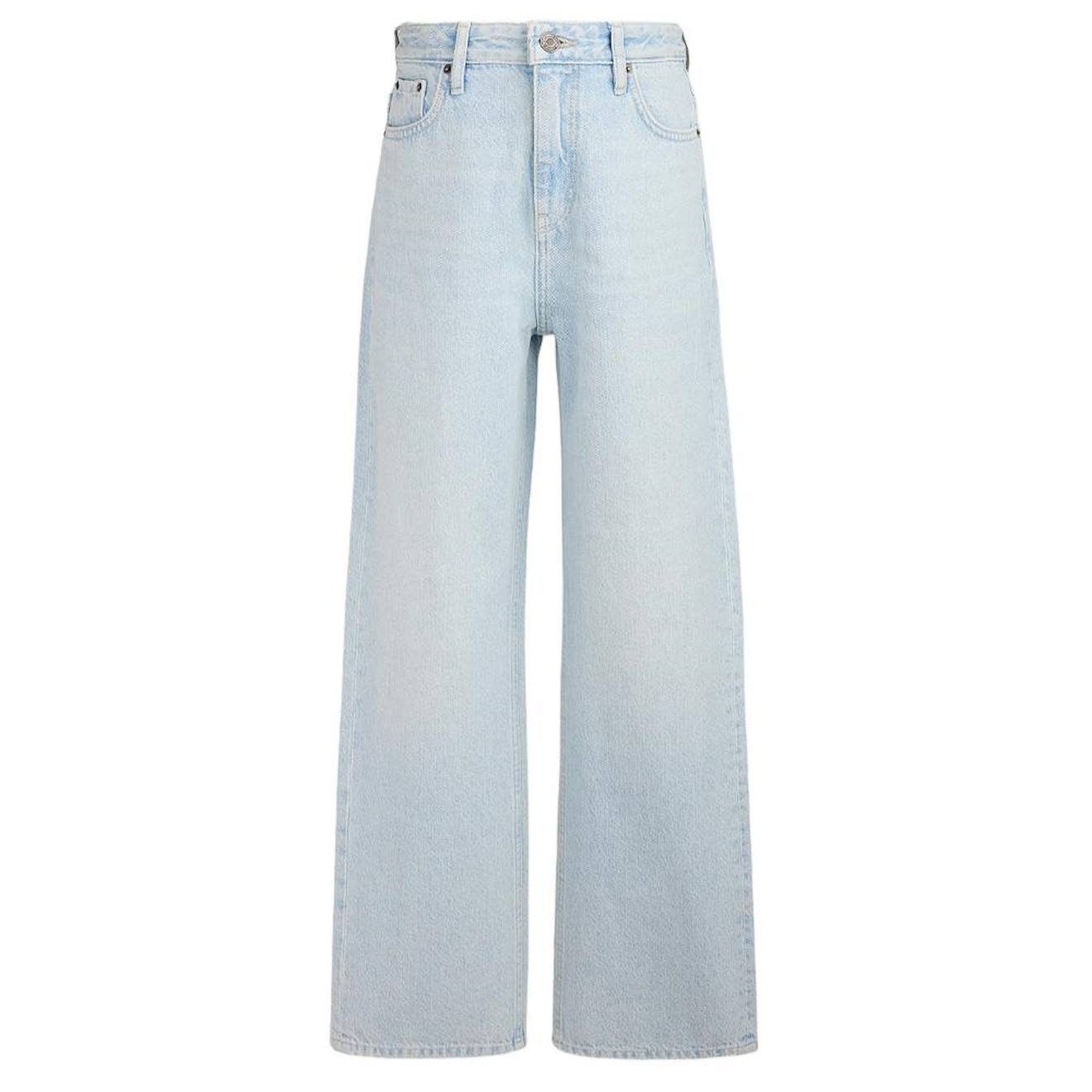 Jean Large Fille Electra Bleu
