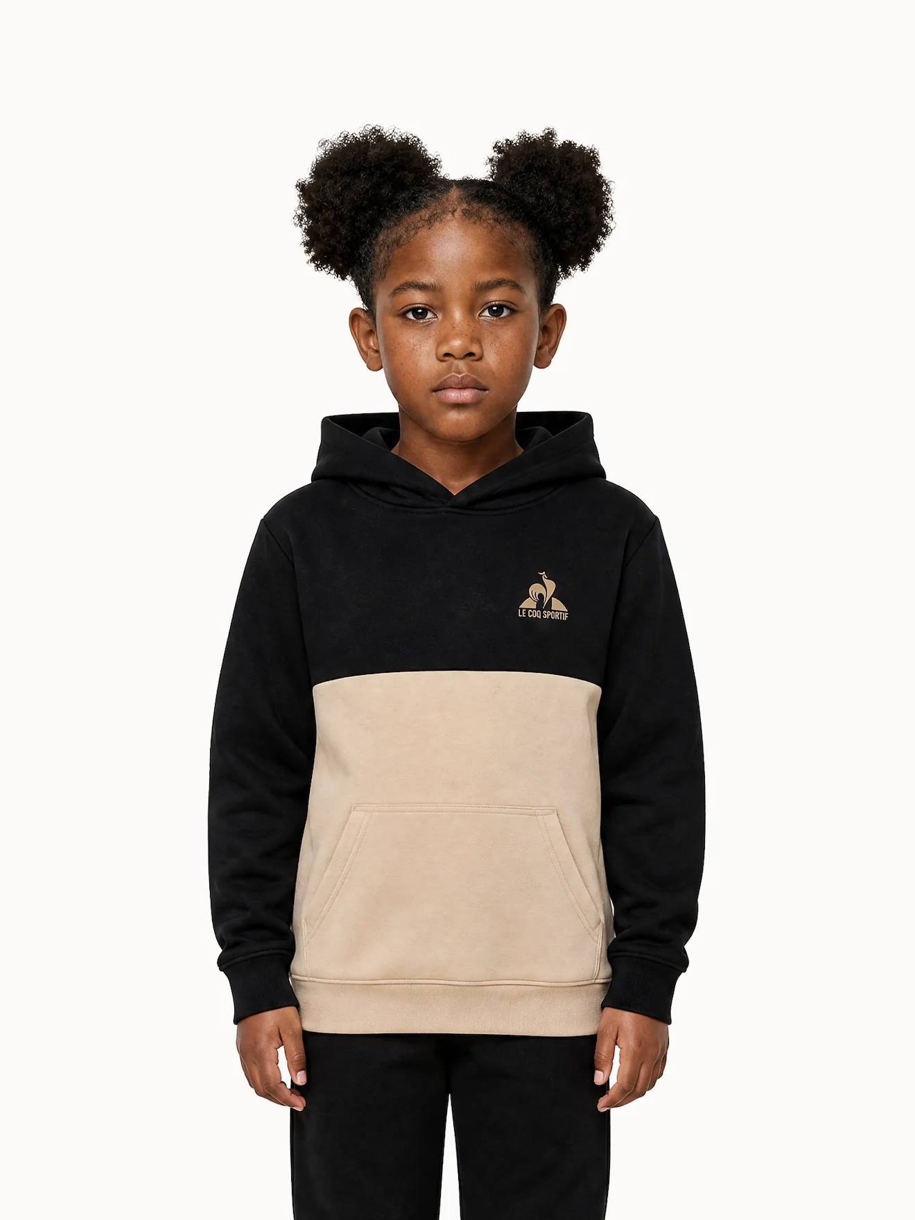 Sweat À Capuche En Double Face Colorblock Noel Black
