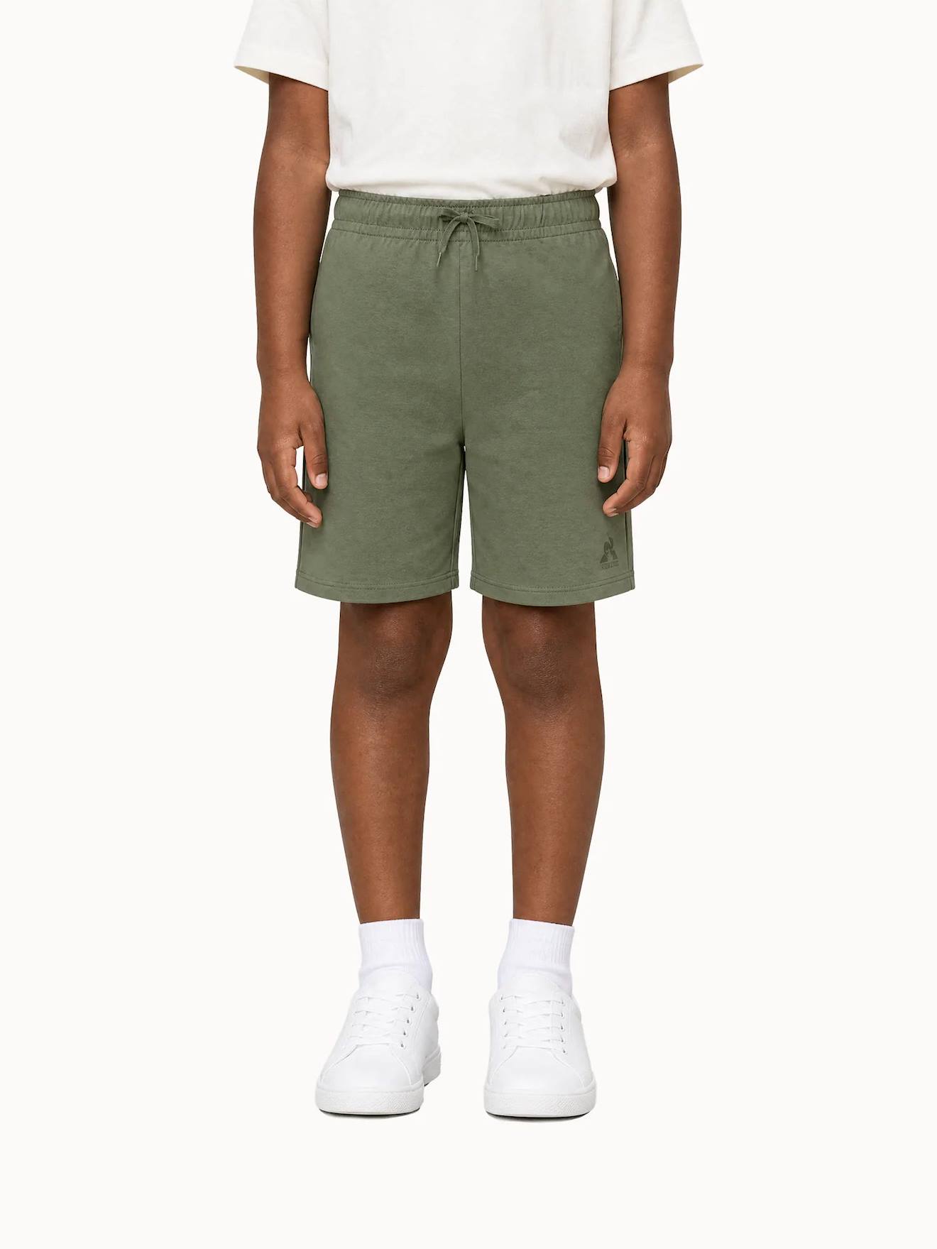 Short Essentiel En Jersey De Coton Essentiels Kaki