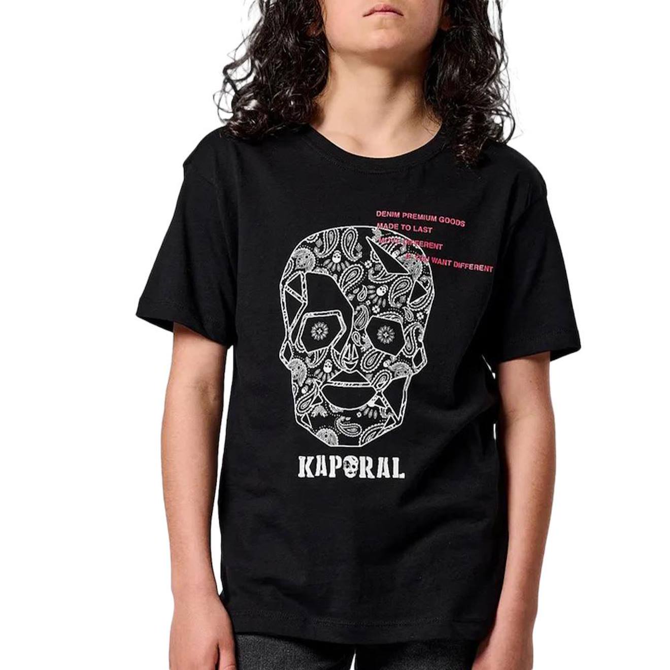 T-shirt Garçon Onix Noir