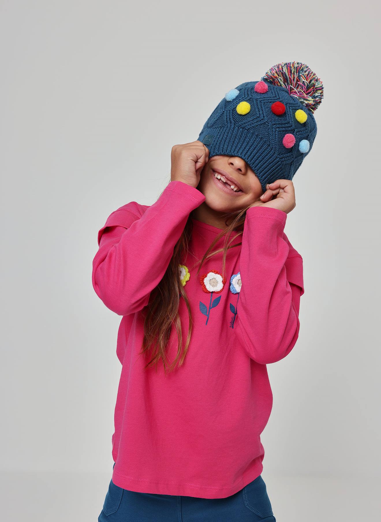 Bonnet À Pois Noir