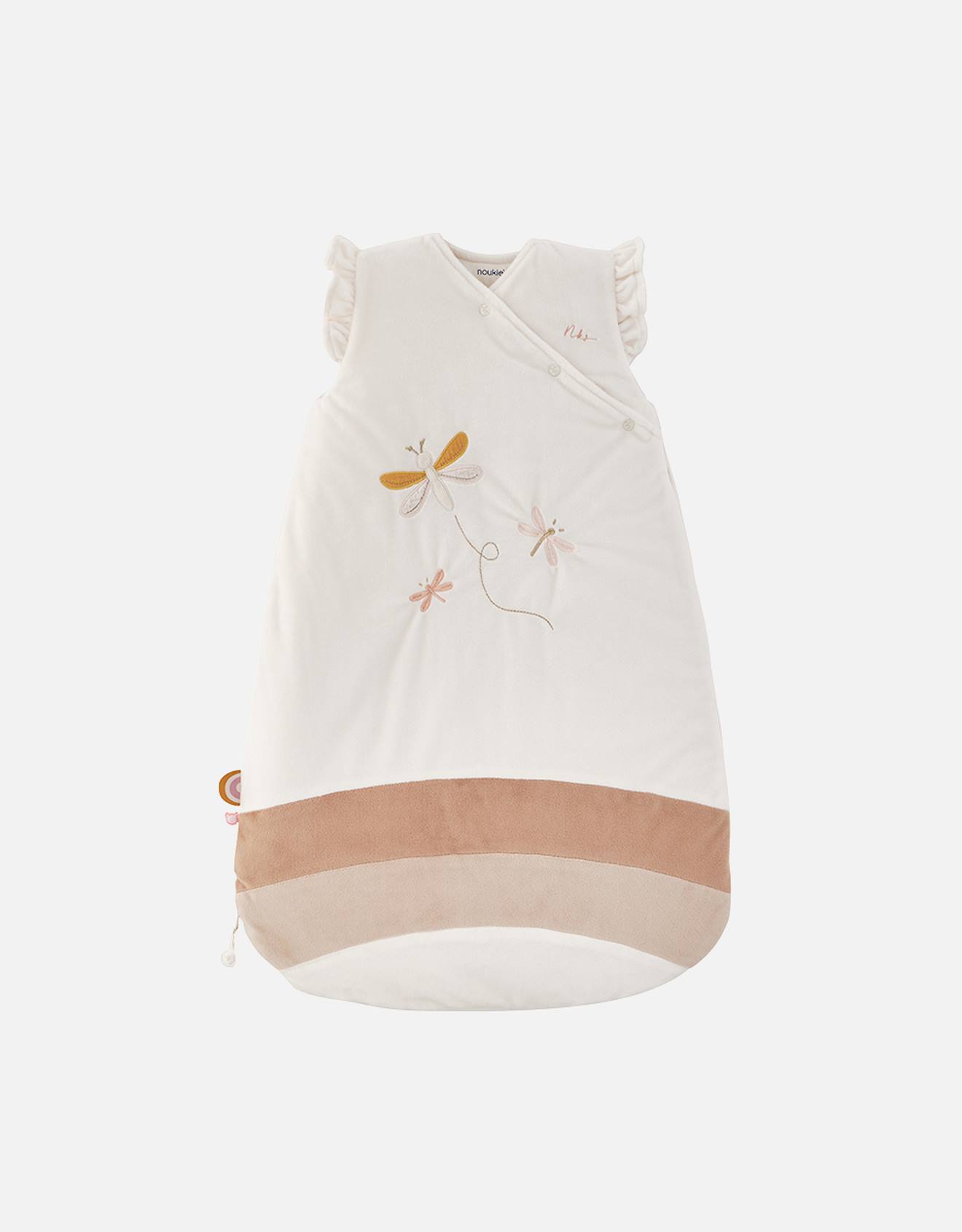 Gigoteuse Libellules En Veloudoux® Blanc