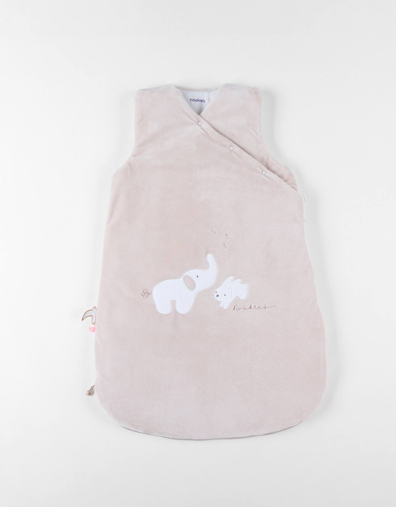 Gigoteuse 100cm Veloudoux® - Bali & Snow Beige