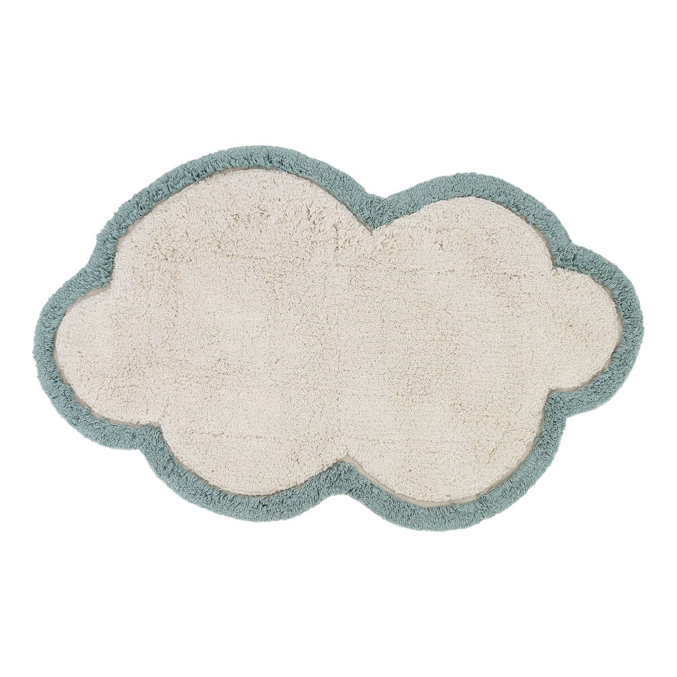 Tapis Enfant Nuage Little Nimbus Aqua