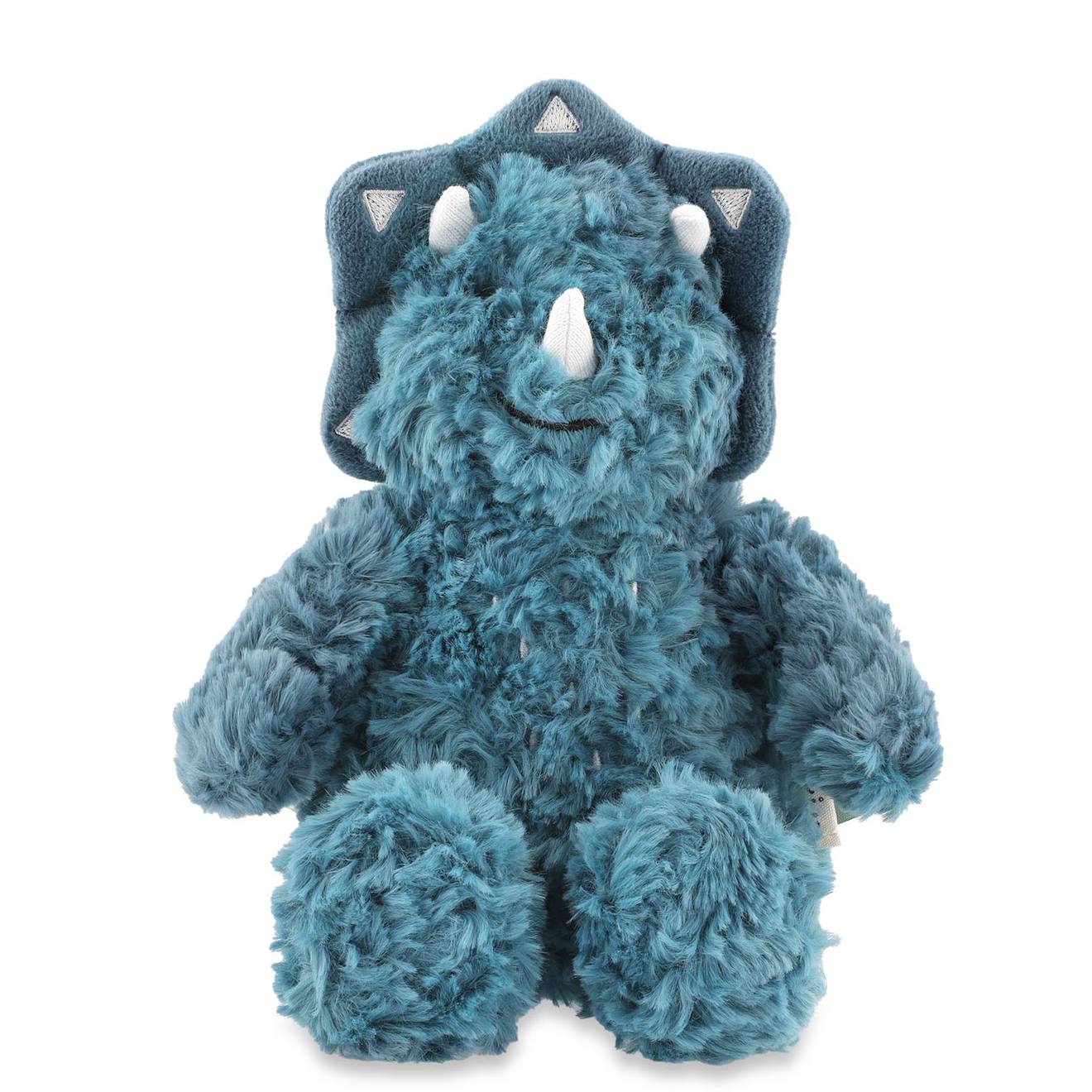Animal En Peluche 18 Cm Bleu