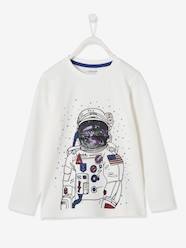 T-shirt garçon motif astronaute détail hologramme  [numero-image] - vertbaudet enfant 