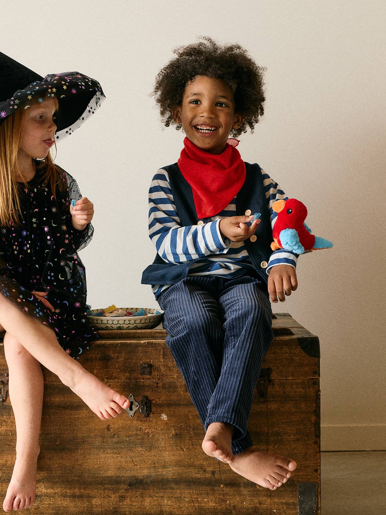 Déguisement pirate enfant marron