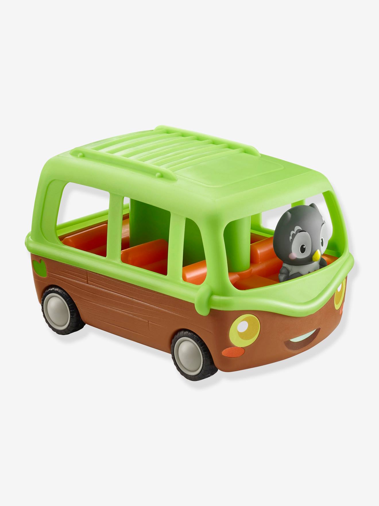 Klorofil - Le bus aventure VULLI vert/marron/gris/rouge
