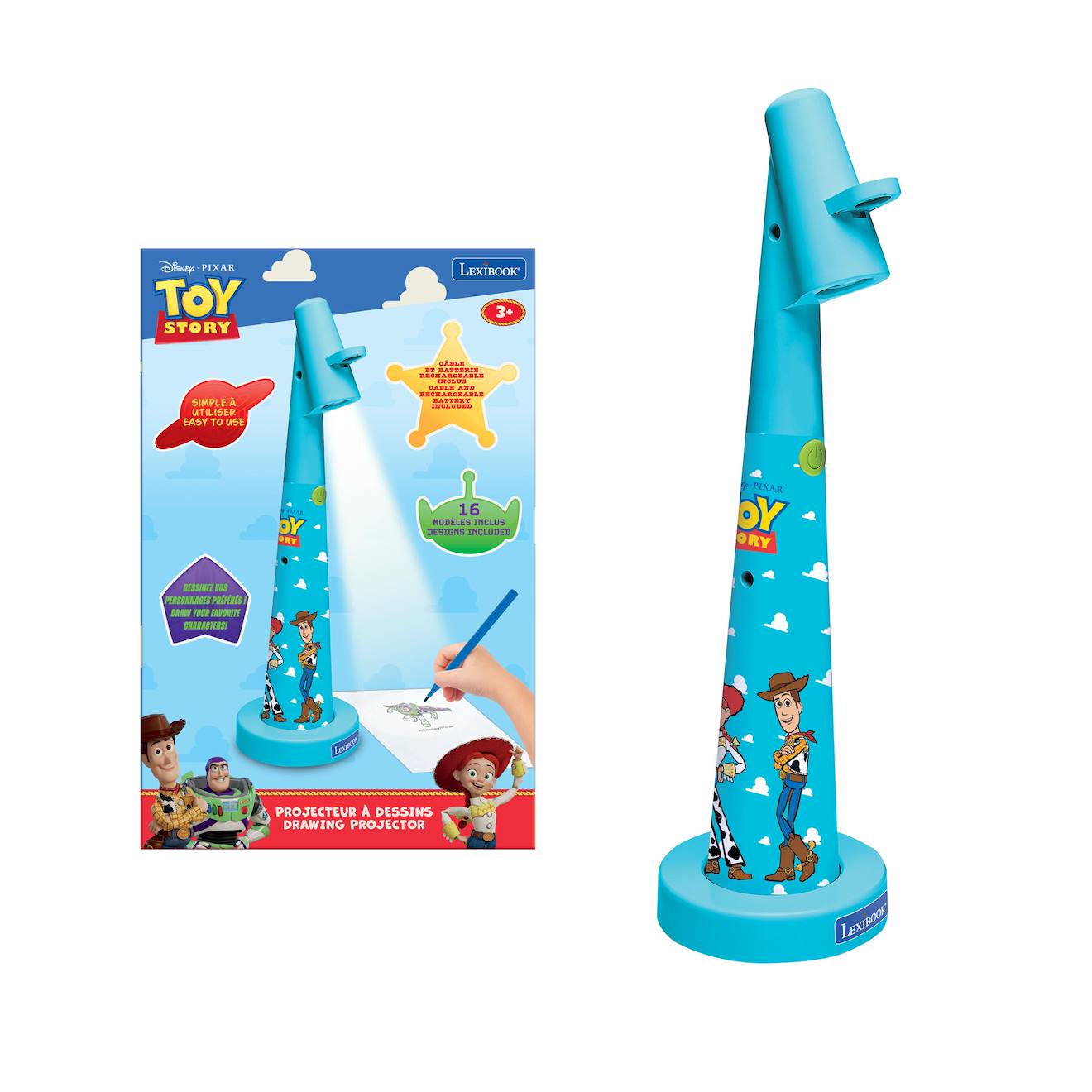 Toy Story Projecteur À Dessins Multicolore Toy Story Projecteur À Dessins Multicolore