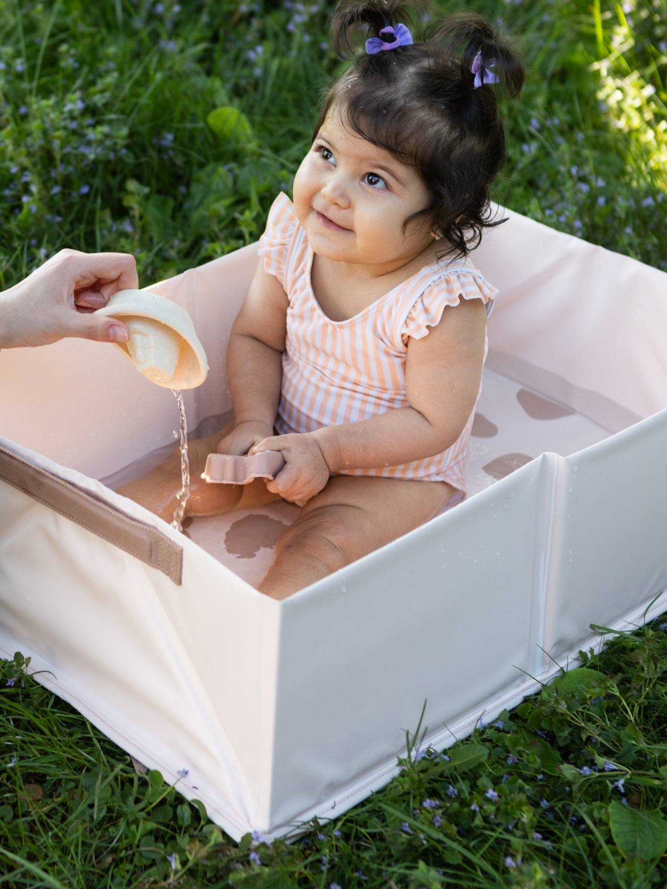 Baignoire pliable Pop Up Cameleo rose