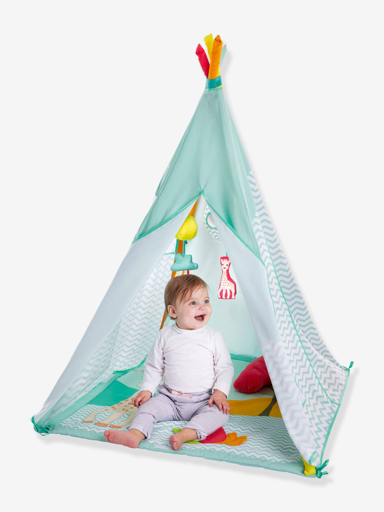 Activi Tipi Sophie La Girafe Bleu Multicolore Sophie La Girafe