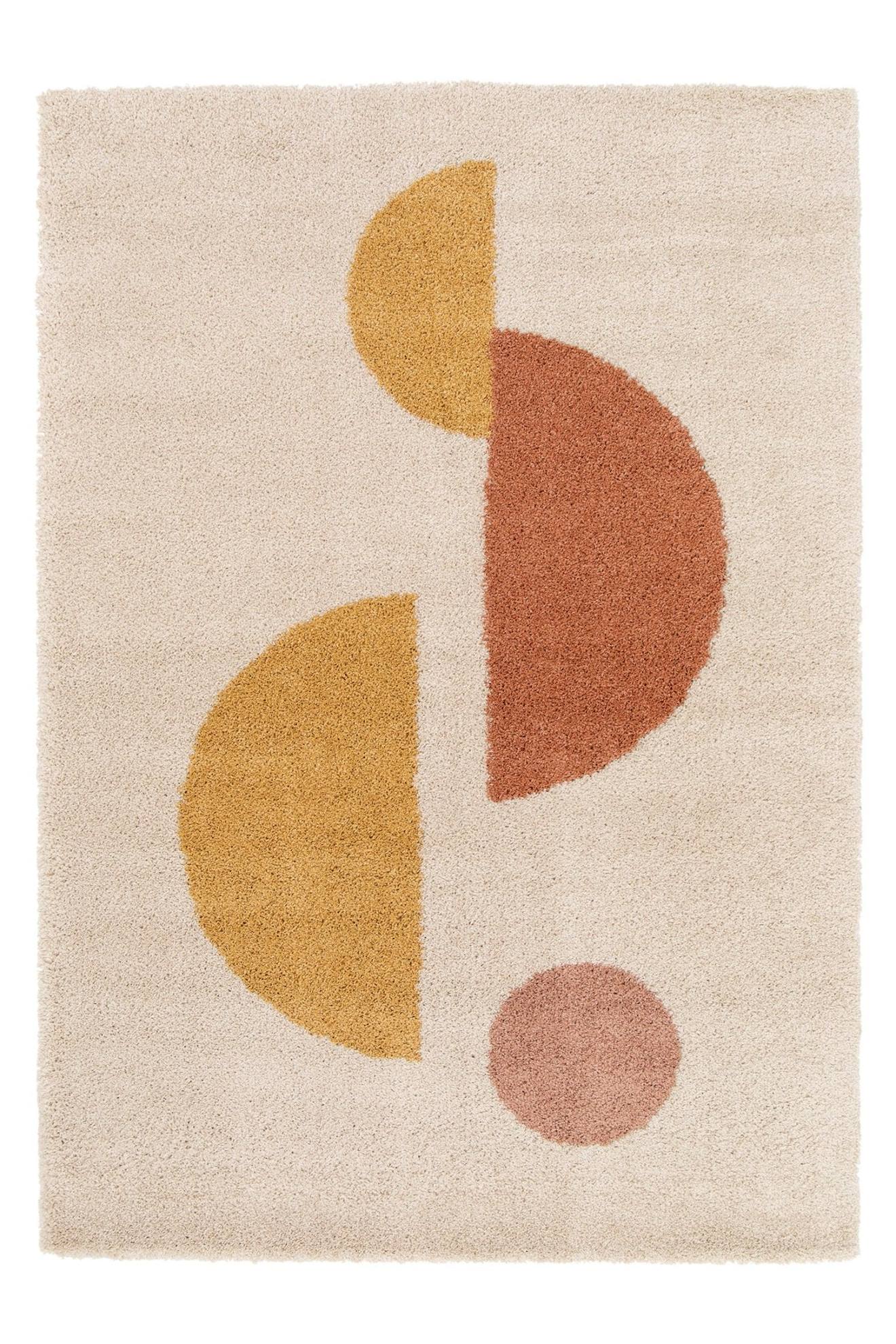 Tapis Shaggy Épais Et Confortable Moon Terracotta (AFK Living) - Couverture